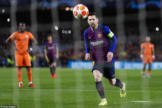 Messi tỏa sáng, Barcelona vùi dập Lyon với tỉ số 5-1 - Ảnh 1.