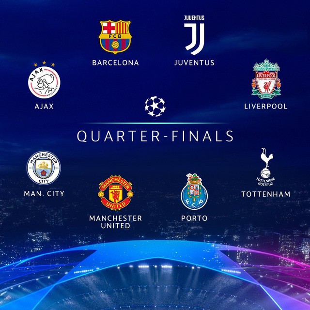 CHÍNH THỨC: UEFA thông báo lễ bốc thăm tứ kết Champions League, Europa League vào ngày 15/3/2019 - Ảnh 1.