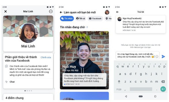 Việt Nam là 1 trong 2 nước đầu tiên Facebook thử nghiệm Gặp gỡ bạn mới - Ảnh 1.