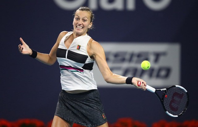 Miami mở rộng 2019: Kvitova dừng bước, Halep thẳng tiến vào bán kết - Ảnh 3.