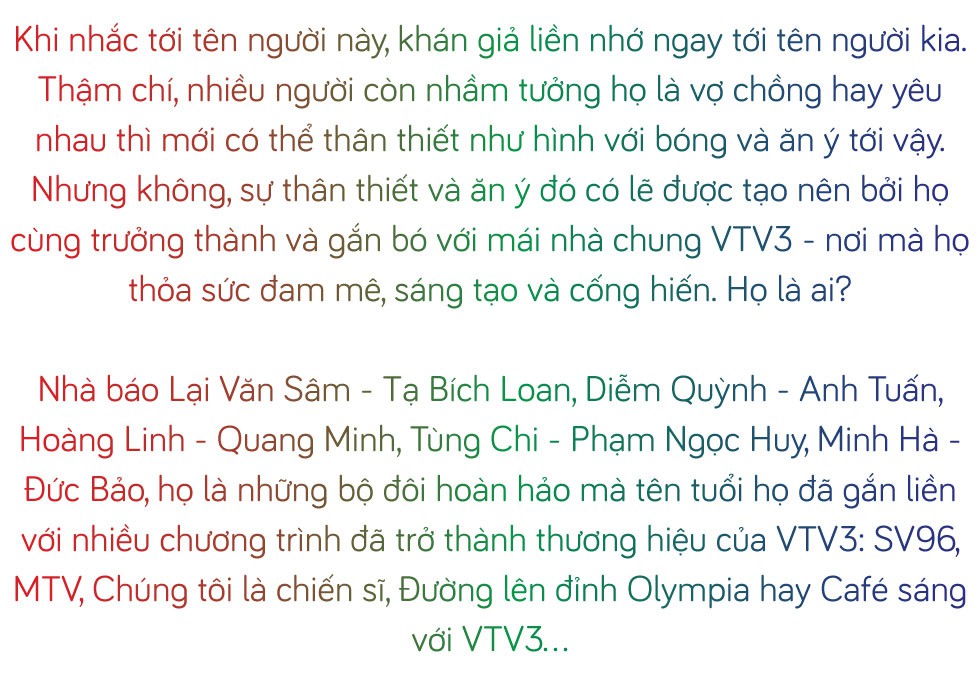 Những cặp MC tâm đầu ý hợp trên sóng VTV3 - Ảnh 1.