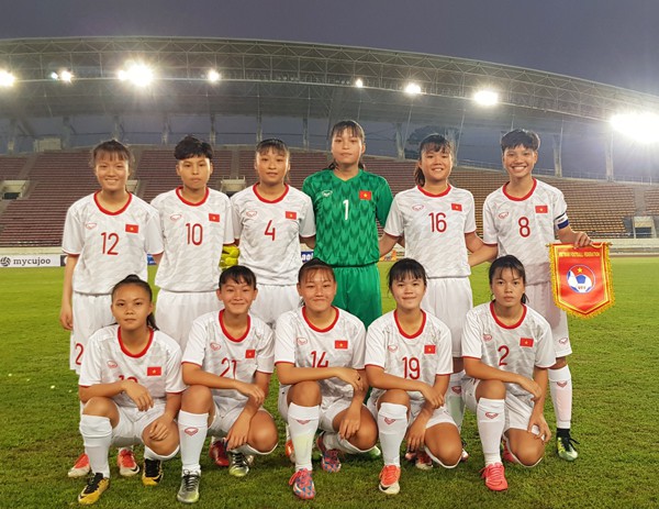 Vòng loại 2 giải U16 nữ châu Á 2019: U16 nữ Việt Nam giành trọn 3 điểm đầu tiên - Ảnh 1.