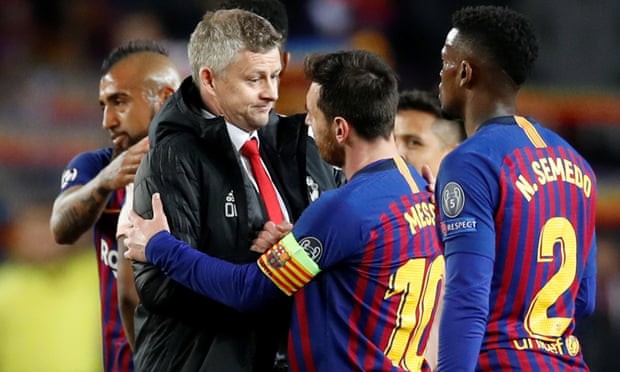 Solskjaer thừa nhận Man Utd kém tầm Barcelona - Ảnh 2.