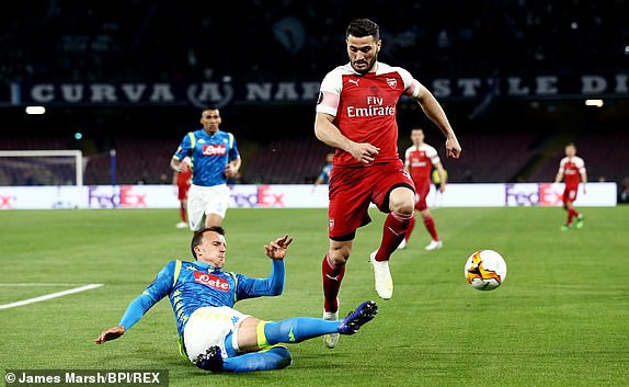 Napoli 0-1 Arsenal: Lacazette lập công, Pháo thủ giành quyền vào bán kết Europa League - Ảnh 3.