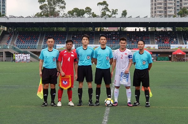 Thắng tối thiểu U18 Singapore, U18 Việt Nam giành trọn 3 điểm trong trận ra quân tại Giải U18 Quốc tế 2019 - Ảnh 2.