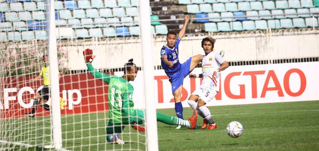 Thắng kịch tính đội bóng Myanmar, Becamex Bình Dương có chiến thắng đầu tiên tại AFC Cup - Ảnh 3.