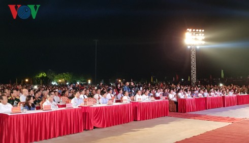 “Khát vọng thống nhất” tái hiện sinh động cuộc chiến đấu ở hai bờ Hiền Lương - Bến Hải - Ảnh 3.