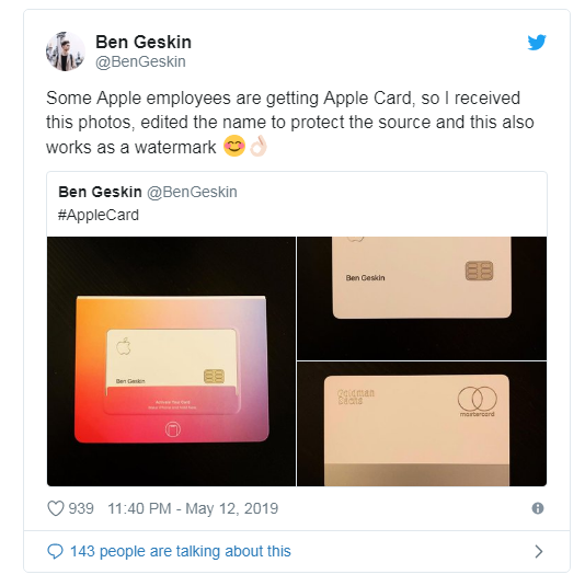 Các ngân hàng chú ý: Nhân viên của Apple đã bắt đầu nhận thẻ Apple Card! - Ảnh 1.