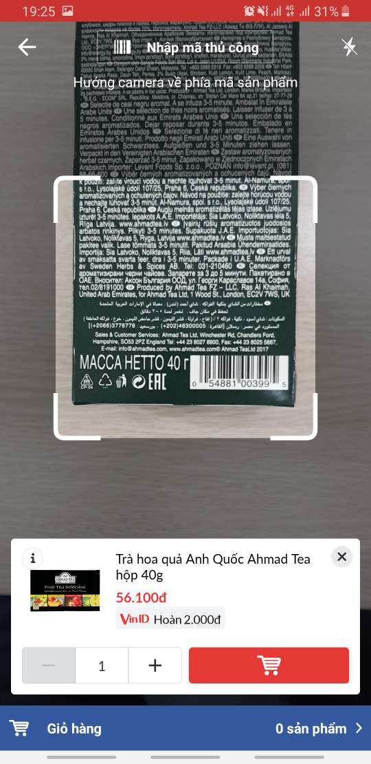 Adayroi tối ưu h&oacute;a trải nghiệm với t&iacute;nh năng mới Scan Me! - Ảnh 1.