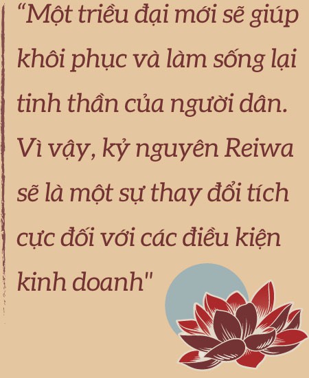 Triều đại Reiwa: Kỳ vọng về bình minh mới tại đất nước “mặt trời mọc” - Ảnh 16. Triều đại Reiwa: Kỳ vọng về bình minh mới tại đất nước “mặt trời mọc” - Ảnh 16.