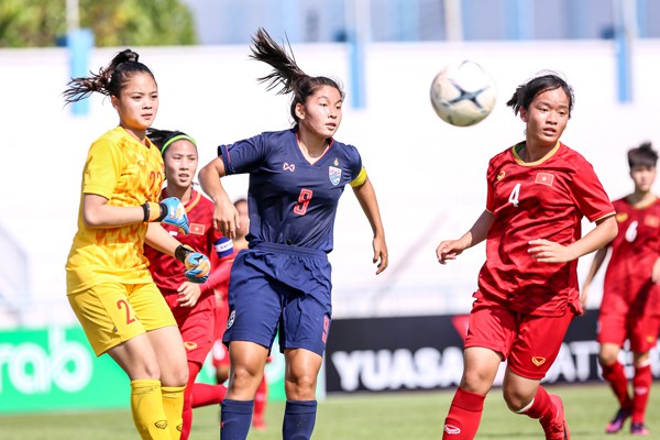 Thua Thái Lan 0-1, Việt Nam tranh HCĐ giải U15 nữ Đông Nam Á 2019 - Ảnh 4.