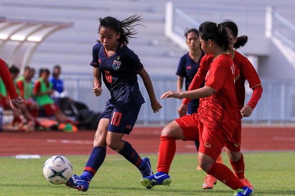 Thua Thái Lan 0-1, Việt Nam tranh HCĐ giải U15 nữ Đông Nam Á 2019 - Ảnh 5.