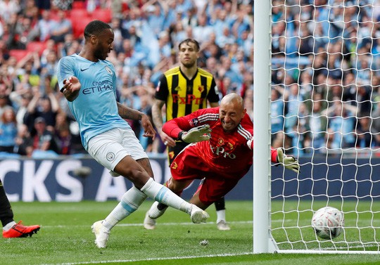 Vùi dập Watford, Man City đoạt ngôi vô địch FA Cup - Ảnh 2.