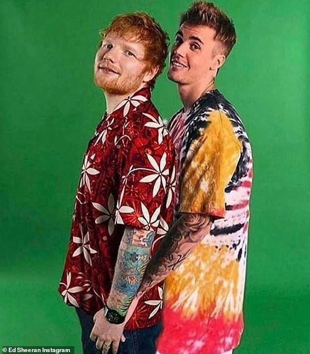 Justin Bieber và Ed Sheeran nhá hàng ca khúc mới - Ảnh 1.