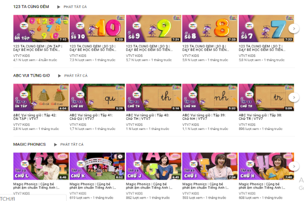 VTV7 KIDS - Kênh YouTube an toàn cho bé vừa học vừa chơi - Ảnh 1.