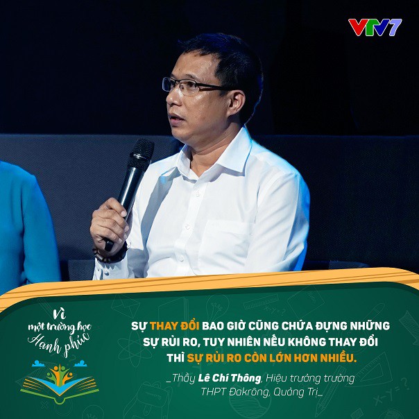 Những câu nói ấn tượng nhất trong Gala Thầy cô chúng ta đã thay đổi - Thay đổi vì một trường học hạnh phúc - Ảnh 4.