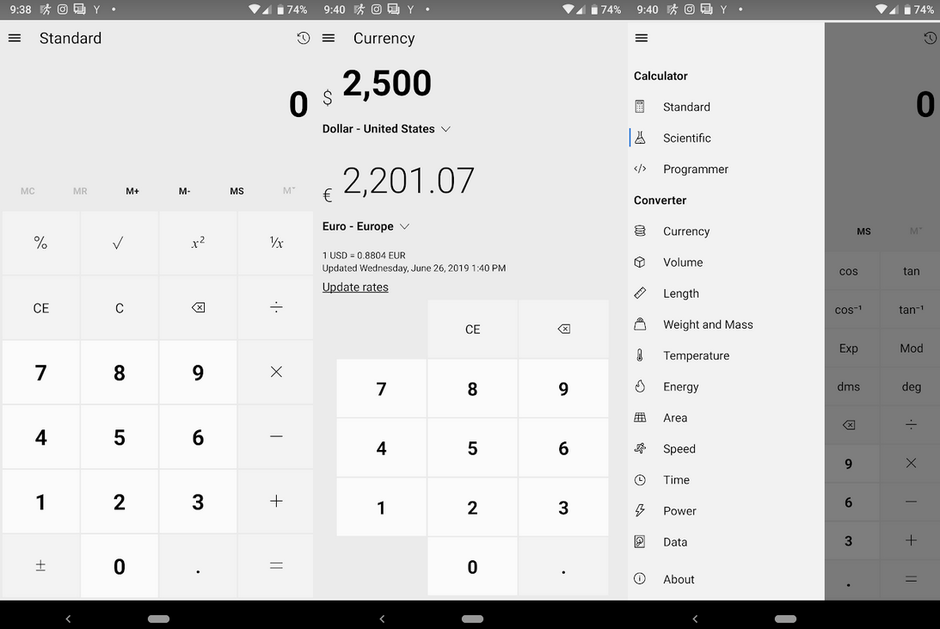 Công cụ tính toán trên Windows 10 đã có trên Android và iOS | VTV.VN