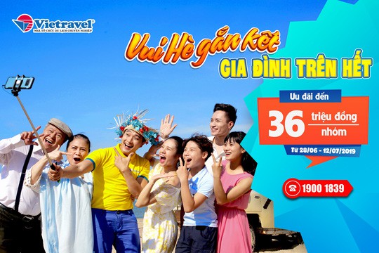 Ưu đãi du lịch hè lên đến 36 triệu đồng/tour - Ảnh 1.