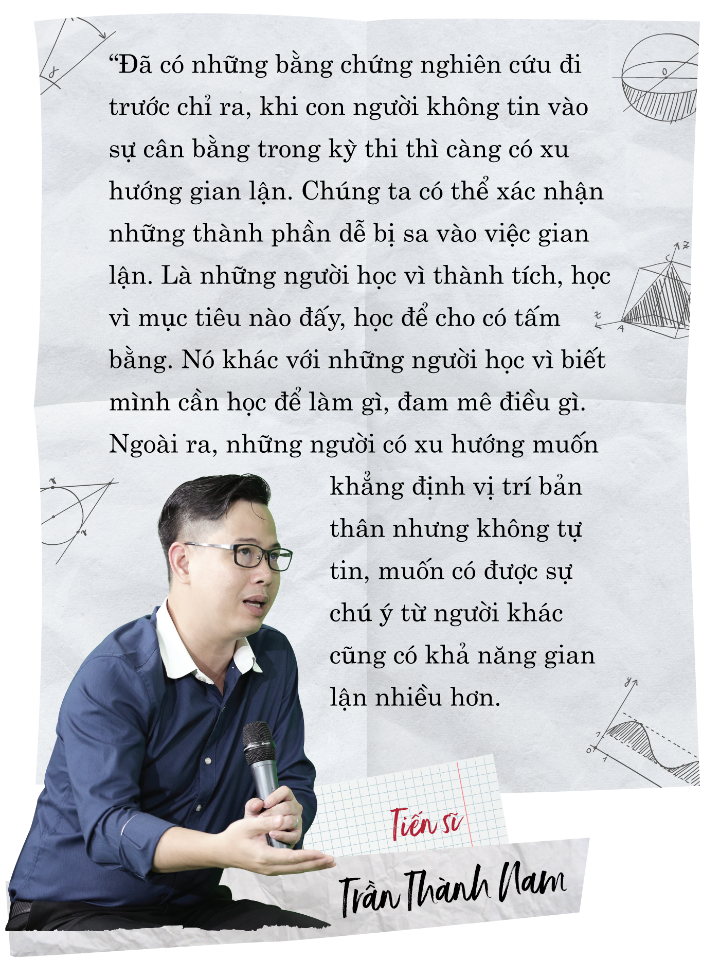 Gian lận thi cử, lỗi tại ai? - Ảnh 3.