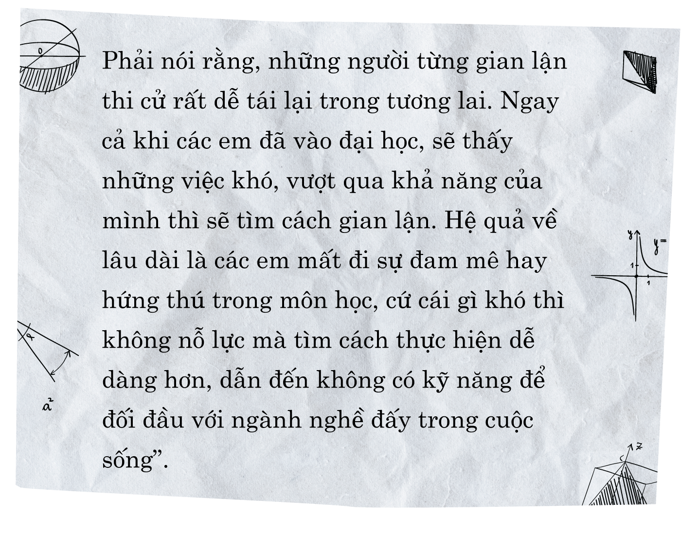 Gian lận thi cử, lỗi tại ai? - Ảnh 5.