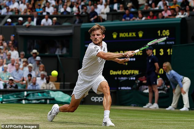 Novak Djokovic 3-0 (6/4, 6/0, 6/2) David Goffin: Dễ dàng tiến vào bán kết Wimbledon 2019 - Ảnh 2.