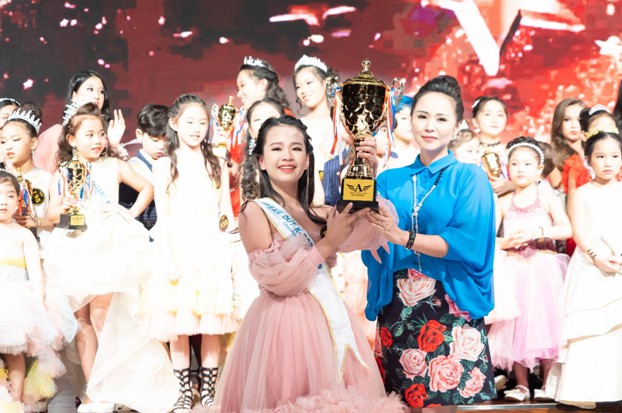 Quỳnh Chi xuất sắc d&agrave;nh giải qu&aacute;n qu&acirc;n t&agrave;i năng của cuộc thi Asia Next Top Kids Model - Ảnh 1.