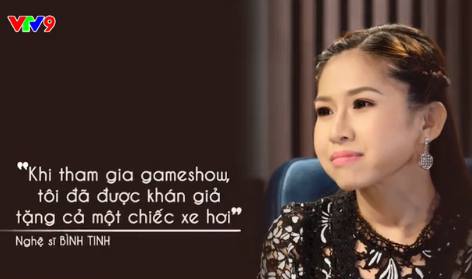 Ca sĩ Bình Tinh: Khi tham gia gameshow tôi được khán giả tặng cả chiếc xe hơi - Ảnh 1.