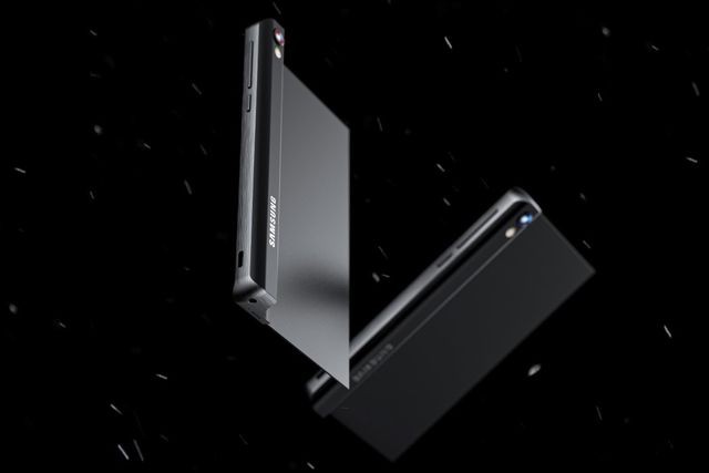 Ý tưởng Samsung Galaxy Stick với màn hình cuộn độc đáo - Ảnh 3.