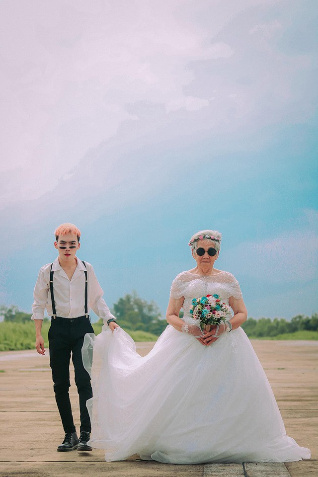 X&uacute;c động với ch&agrave;ng trai 10X h&oacute;a ch&uacute; rể gi&uacute;p b&agrave; nội 88 tuổi l&agrave;m c&ocirc; d&acirc;u - Ảnh 8.