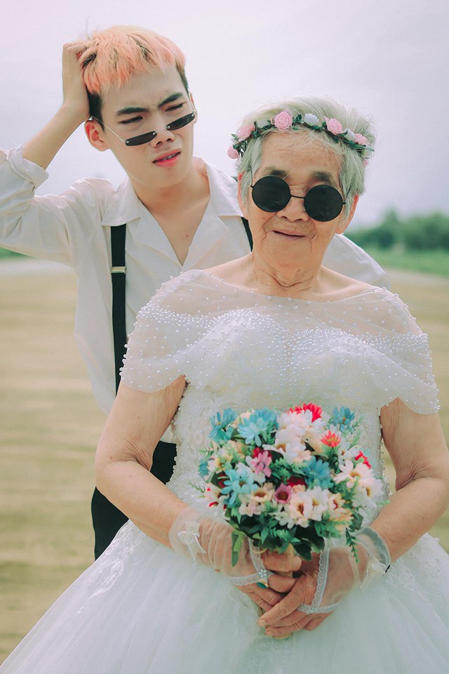 X&uacute;c động với ch&agrave;ng trai 10X h&oacute;a ch&uacute; rể gi&uacute;p b&agrave; nội 88 tuổi l&agrave;m c&ocirc; d&acirc;u - Ảnh 3.