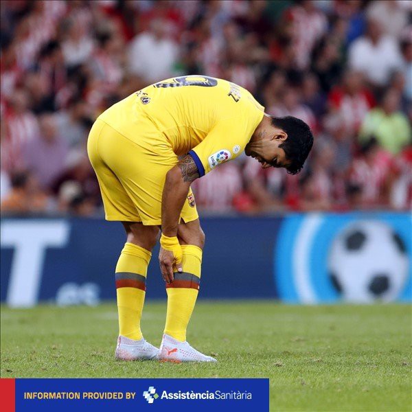 Barcelona cập nhật chấn thương của Suarez - Ảnh 1.