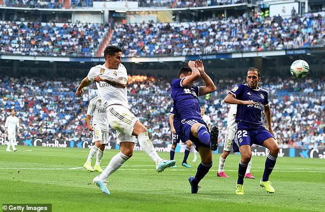 Real Madrid hòa thất vọng trước Real Valladolid - Ảnh 1.