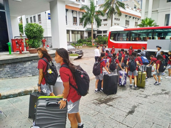 U15 nữ Hong Kong (Trung Quốc) và U15 nữ Iceland đã có mặt tại Việt Nam - Ảnh 8.