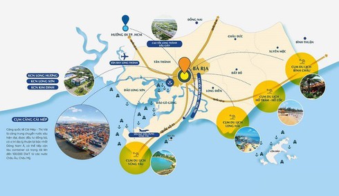 Tourism areas in Ba Ria-Vung Tau province (Photo: brt.vn)