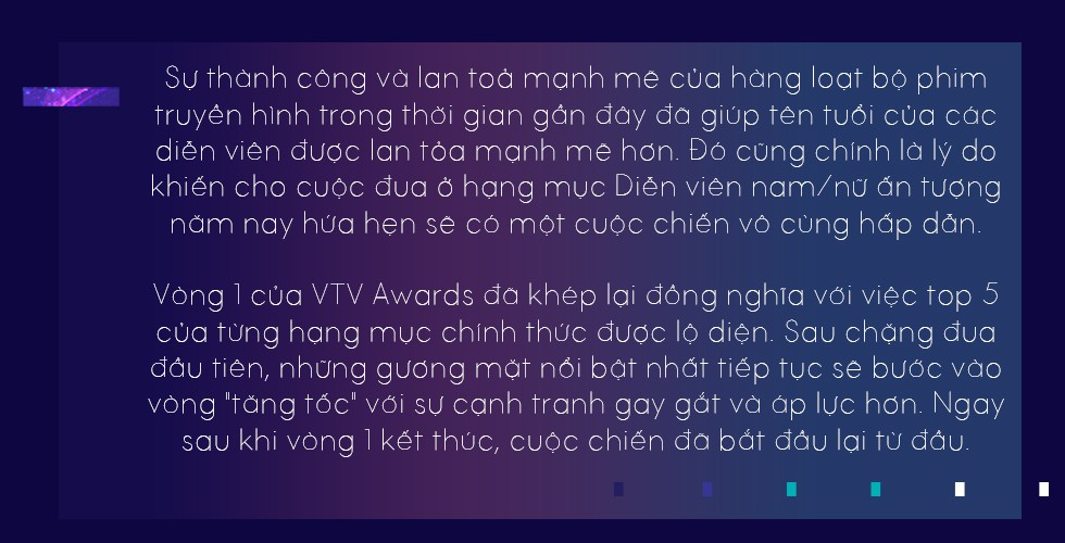 VTV Awards 2019: Khi những vai diễn ấn tượng đối đầu nhau - Ảnh 1.