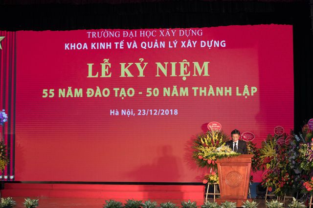 Tưng bừng hoạt động kỷ niệm 50 năm thành lập khoa Kinh tế & Quản lý xây dựng - ĐH Xây dựng - Ảnh 2. Tưng bừng hoạt động kỷ niệm 50 năm thành lập khoa Kinh tế & Quản lý xây dựng - ĐH Xây dựng - Ảnh 2.