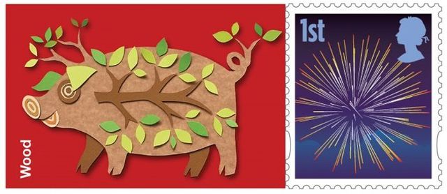 Vẻ đẹp của những con tem tưng bừng đ&oacute;n năm Kỷ Hợi - Ảnh 14.