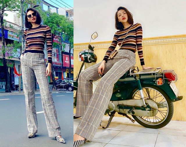 Vợ chồng H&agrave; Tăng diện &aacute;o d&agrave;i cực đẹp đ&ocirc;i, Mỹ T&acirc;m giản dị với... d&eacute;p tổ ong - Ảnh 12.