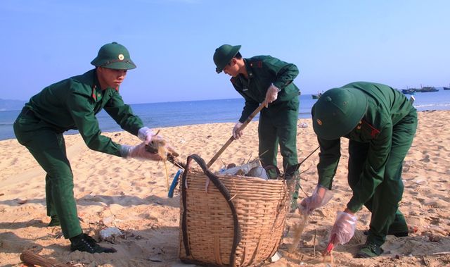 Thanh niên Bình Định hành động vì sự sống của biển - Ảnh 6. Thanh niên Bình Định hành động vì sự sống của biển - Ảnh 6.