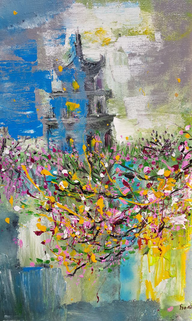 Điều &iacute;t biết về bức tranh đặc biệt tặng phu nh&acirc;n Tổng thống Donald Trump v&agrave; Chủ tịch Kim Jong-un - Ảnh 5.