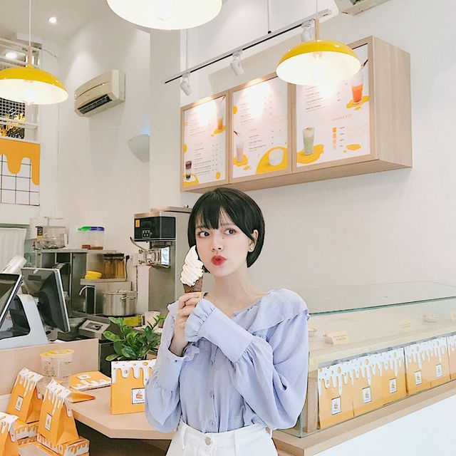 Nữ sinh Sài Gòn mang vẻ đẹp idol Kpop, có nhiều fan ở Trung Quốc, Hàn Quốc - Ảnh 2. Nữ sinh Sài Gòn mang vẻ đẹp idol Kpop, có nhiều fan ở Trung Quốc, Hàn Quốc - Ảnh 2.