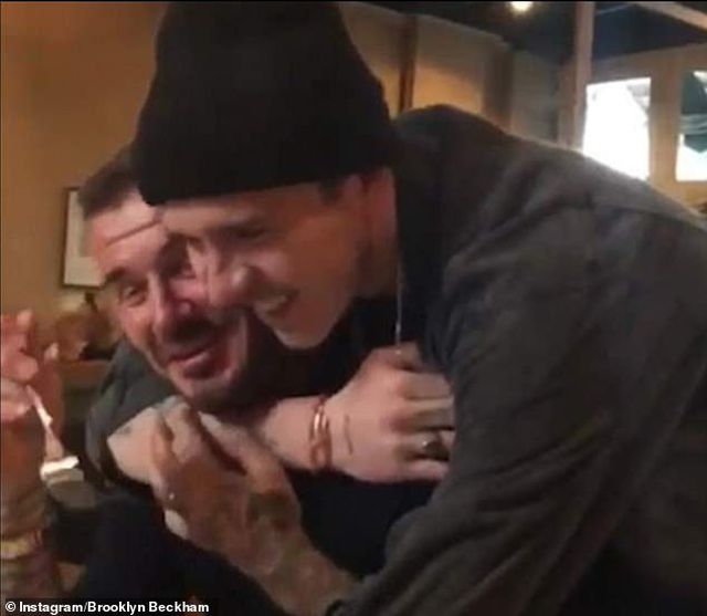 David Beckham đón sinh nhật ấm áp bên vợ con - Ảnh 16.