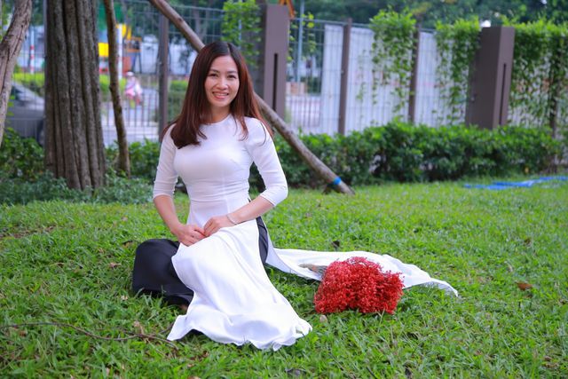Ngắm nữ sinh... U40 chỉ chăm da bằng sữa tươi - Ảnh 4.