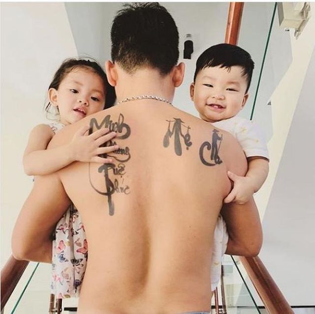 Khoảnh khắc đáng nhớ của sao Việt bên con trong ngày 1/6 - Ảnh 3. Khoảnh khắc đáng nhớ của sao Việt bên con trong ngày 1/6 - Ảnh 3.