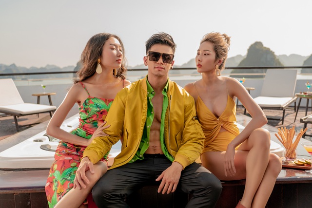 Trọng Hiếu khoe sáu múi bên dàn mẫu nóng bỏng - Ảnh 5. Trọng Hiếu khoe sáu múi bên dàn mẫu nóng bỏng - Ảnh 5.