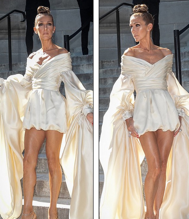 Celine Dion liên tục ghi điểm với gu thời trang sang trọng - Ảnh 4.