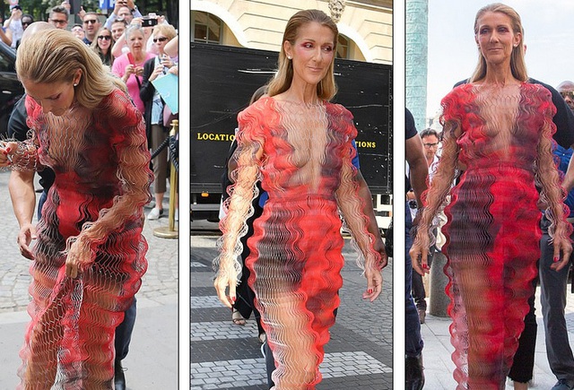 Celine Dion liên tục ghi điểm với gu thời trang sang trọng - Ảnh 8.
