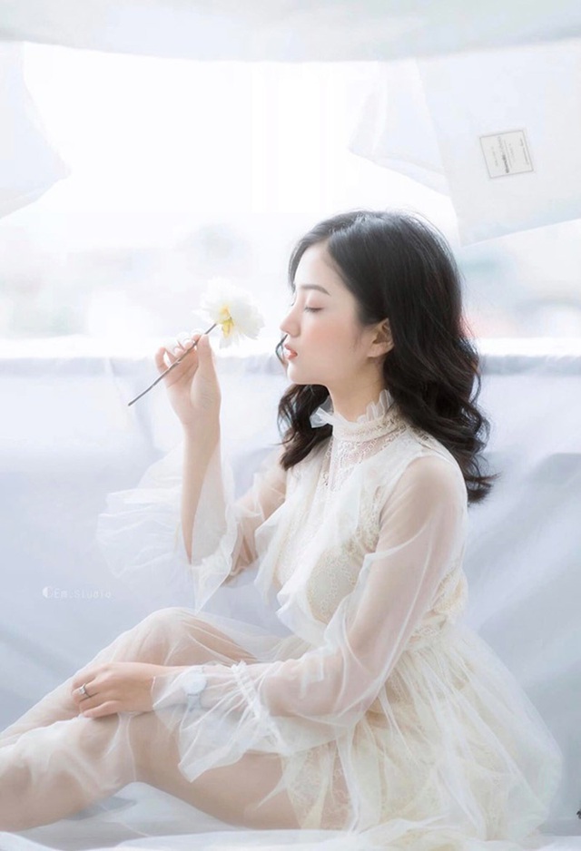 Ngỡ ngàng vẻ đẹp trong veo của thiếu nữ Bắc Giang - Ảnh 4.