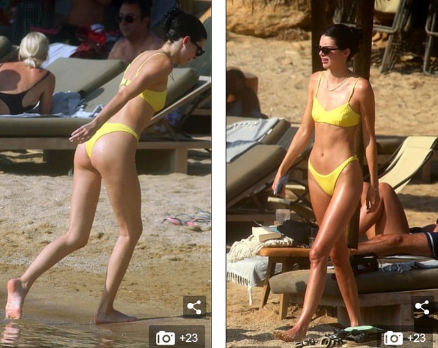 Mê mẩn dáng vóc nuột nà của Kendall Jenner - Ảnh 5. Mê mẩn dáng vóc nuột nà của Kendall Jenner - Ảnh 5.