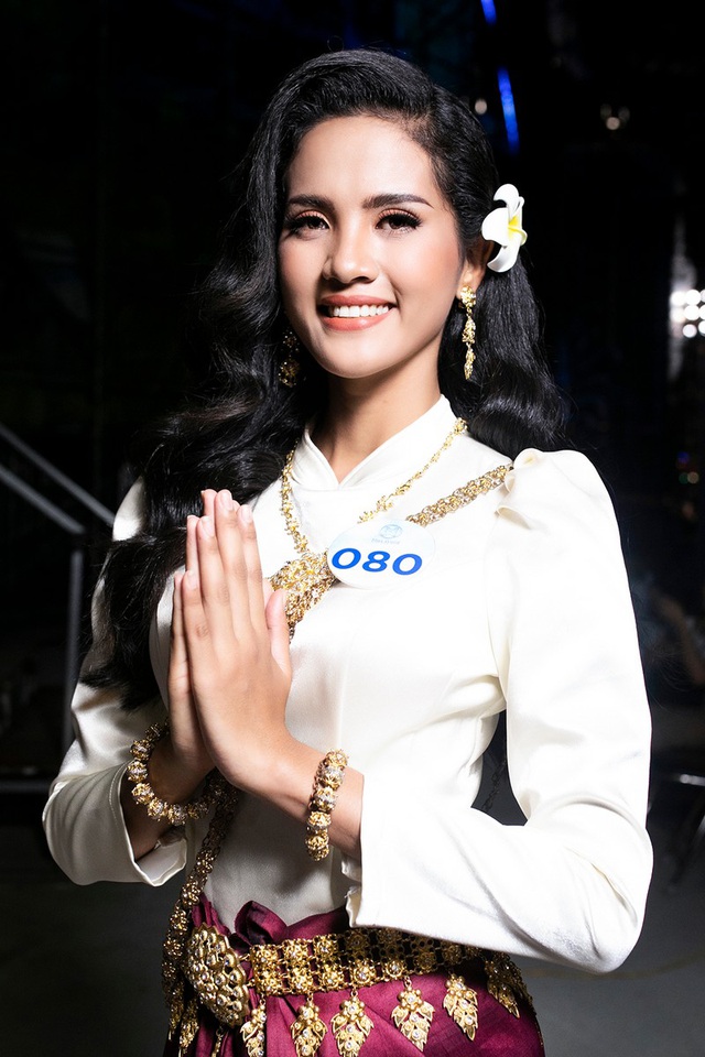 Hoa khôi Đại học An ninh hãnh diện vì có nét đẹp đặc trưng của người Khmer - Ảnh 3.